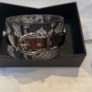 Harley-Davidson Motor Cycle Leather Bracelet